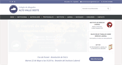 Desktop Screenshot of colegioabogadosavo.org.ar